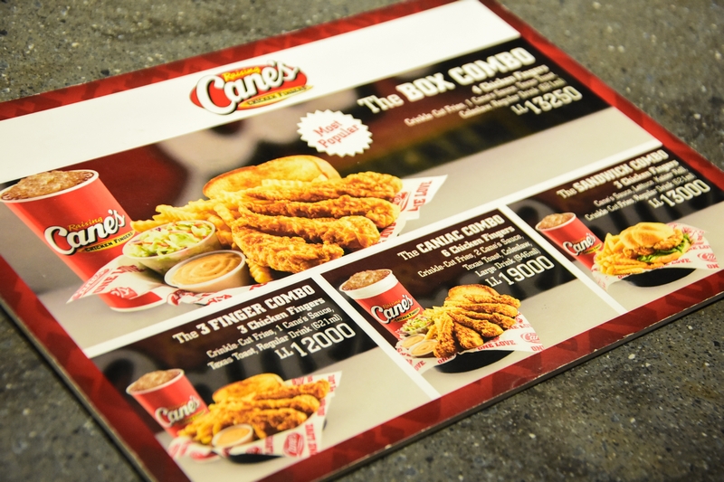 Opening of Raising Cane's